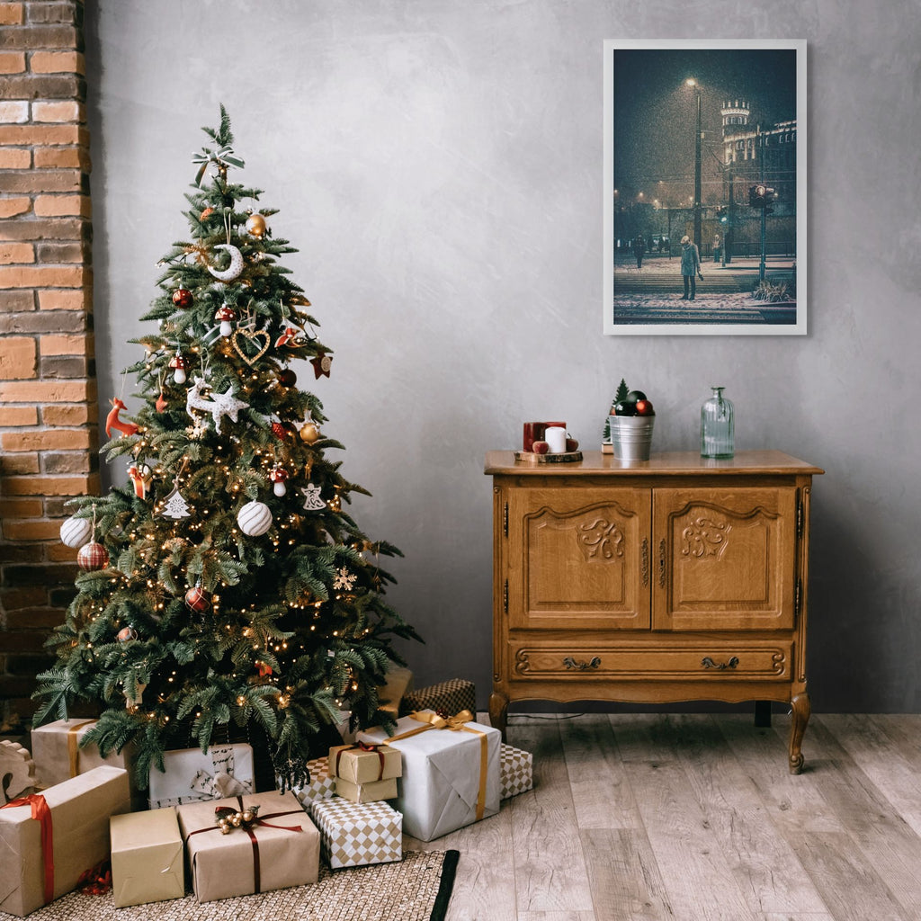 Through the Falling White