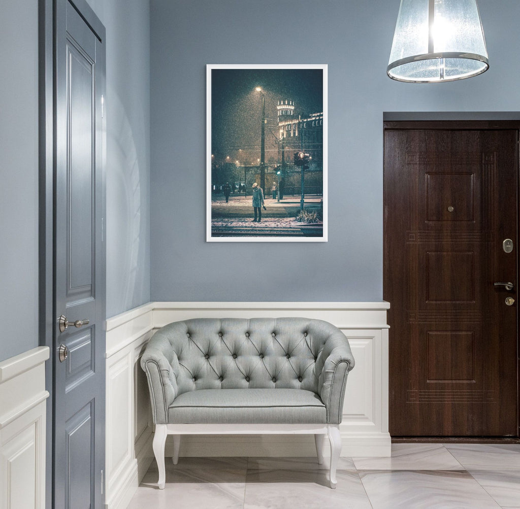 Through the Falling White