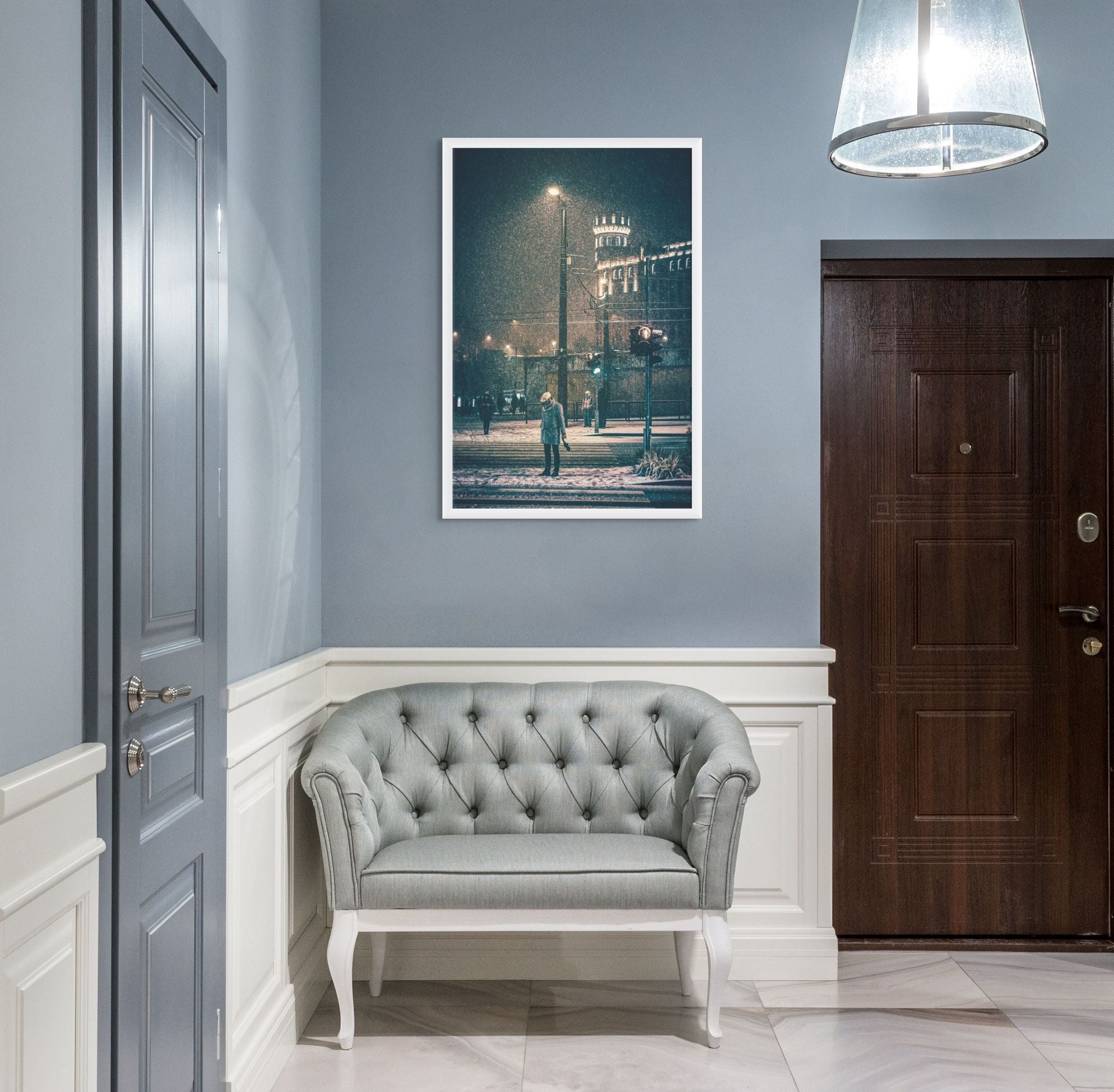 Through the Falling White