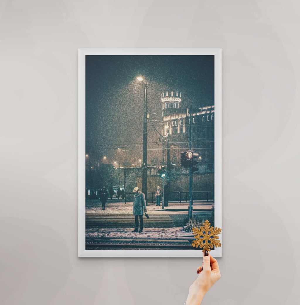 Through the Falling White