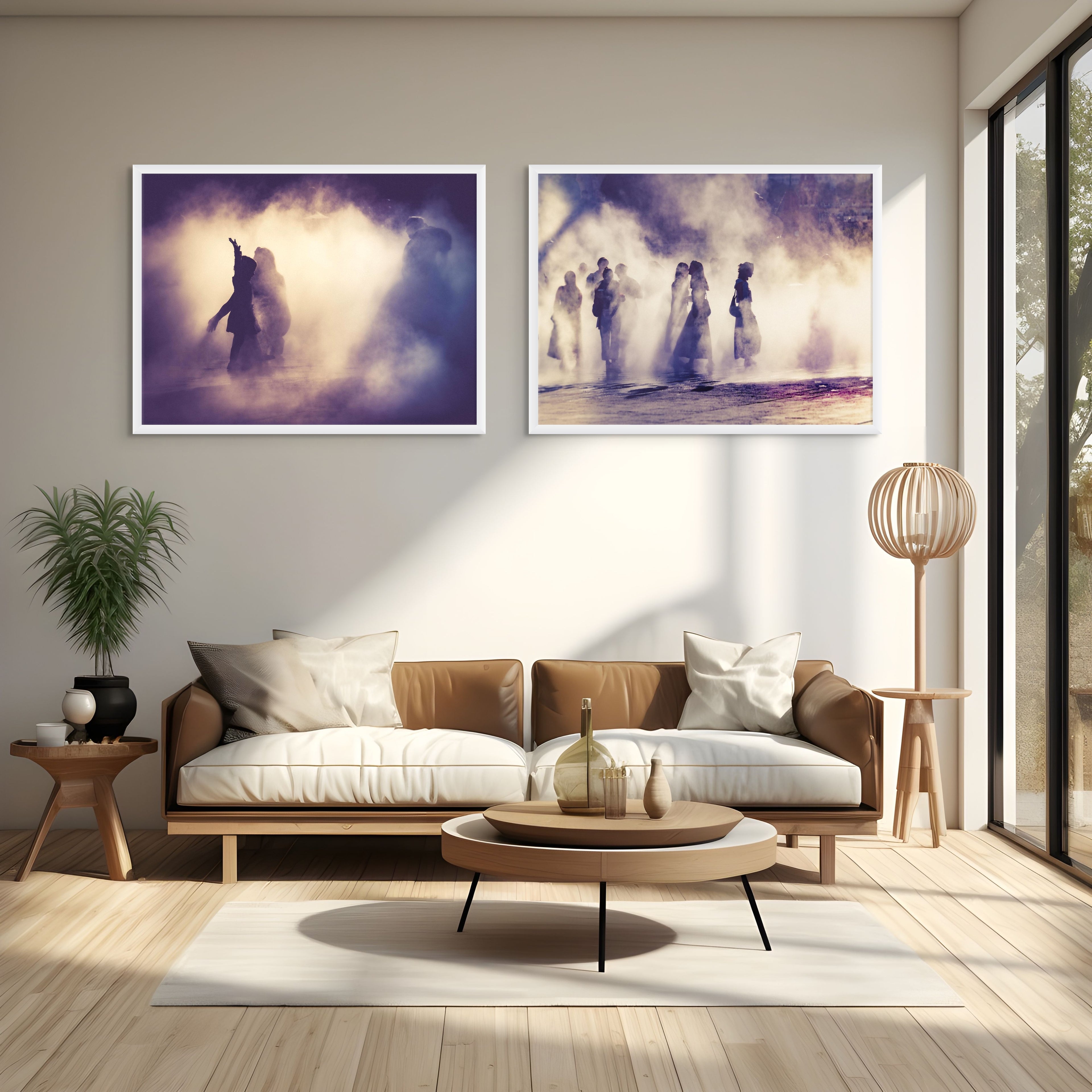 Waiting Women in the Mist